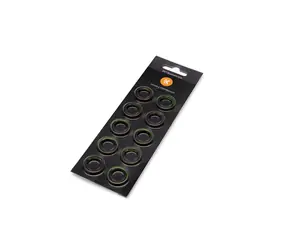 EKWB EK-Torque HTC-12 Color Rings Pack Green 10 ks/pre 12mm OD/zelená