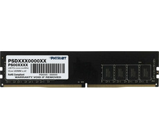 Patriot Signature 32GGB (1x32GB) 3200MHz / DIMM / DDR4 / CL22 / Unbuffered / Non-ECC / 1.2V
