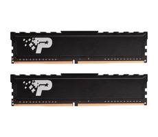 Patriot Signature Premium 16GB (2x8GB) 3200MHz čierna / DDR4 / Non-ECC / Unbuffered / CL22 / 1.2 V 