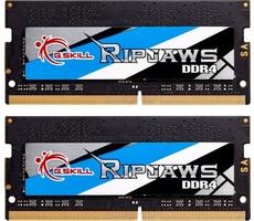 G.Skill Ripjaws 32GB (2x16GB) 2400MHz / DDR4 / SO-DIMM / CL16-16-16-39 / 1.2V