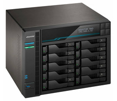 Asustor Lockerstor 10 Pro-AS7110T / 10x HDD / Xeon E-2224 3.4GHz / 8GB RAM / 3x USB 3.2 / 1x 10GLAN & 3x 2.5GLAN