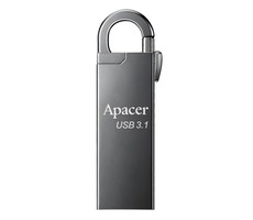 Apacer AH15A 16GB strieborná / USB flash disk / USB 3.0 (3.1 Gen 1) / s karabínkou