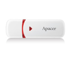 Apacer AH333 32GB biela / USB flash disk / USB 2.0 / s krytkou