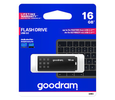 Goodram UME3 16GB čierna / Flash disk / USB 3.0 / čítanie: 60MBs / zápis: 20MBs