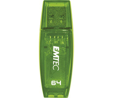 EMTEC C410 Color Mix 2.0 64GB zelená / Flash Disk / 64GB / USB 2.0