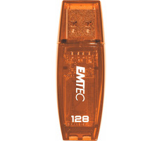 EMTEC C410 Color Mix 2.0 128GB oranžová / Flash Disk / 128GB / USB 2.0