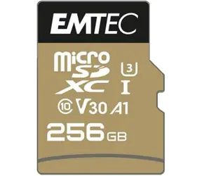 EMTEC SpeedIN PRO microSDXC 256GB + adaptér
