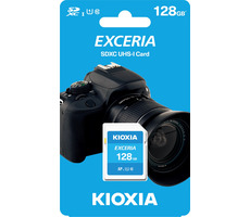 KIOXIA EXCERIA SDXC 128GB / Class 10 / UHS-I U1 / čítanie: 100MBs
