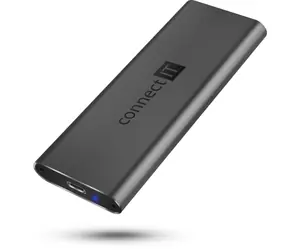 CONNECT IT AluSafe / externý box pre M.2 NVMe SSD disky / 10 Gbps / USB-C 3.2 Gen2 / 2230 &amp; 2242 &amp; 2260 &amp; 2280 mm