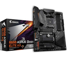 GIGABYTE B550 AORUS ELITE AX (rev. 1.0) / AMD B550 / DDR4 / SATA III / USB / 2.5 GLAN / M.2 / sc. AM4 / Wi-Fi / ATX