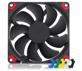 Noctua NF-A9x14 HS-PWM čierna / 92 mm / SSO2 Bearing / 23.6 dB @ 2500 RPM / 57.5 m3h / 4-pin