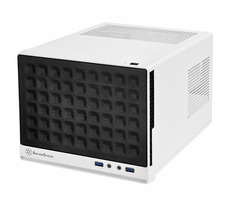 SilverStone SG13 čierno-biela / PC skriňa / Mini-ITX / USB C / bez zdroja
