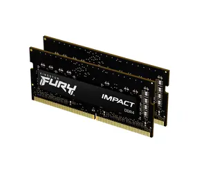 Kingston FURY Impact 16GB (2x 8GB) DDR4 3200MHz / CL20 / SO-DIMM / 1.2V / Non-ECC / Un-Registered