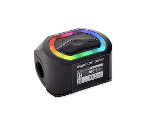 Aqua Computer Flow senzor High Flow NEXT / OLED / G1/4 / RGBpx / čierny