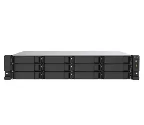 QNAP TS-1273AU-RP-8G / 12x HDD / Ryzén V1500B 2.2 GHz / 8 GB DDR4 / 3.5 "SATA / 2x2.5GLAN