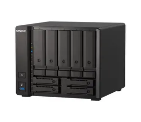 QNAP TS-h973AX-8G / 9x HDD / Ryzén V1500B 2.2 GHz / 8 GB DDR4 / 3.5 "&amp; 2.5" SATA / 2xGLAN &amp; 1x 10GLAN