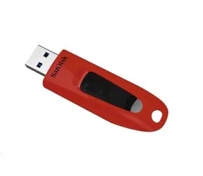 SanDisk Ultra 64 GB červená / Flash Disk / USB 3.0 / čítanie: až 100MBs / zápis: 40MBs