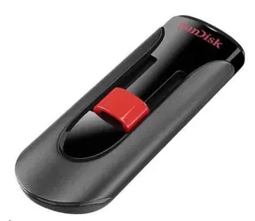 SanDisk Cruzer GLIDE 256 GB čierno-červená