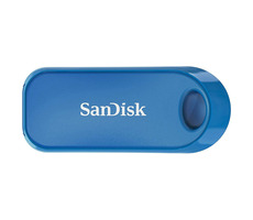 SanDisk Cruzer Snap 32 GB modrá / Flash Disk / USB 2.0