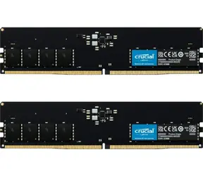 CRUCIAL 32GB (2x16GB) 4800MHz / DDR5 / PC5-38400 / CL40-39-39 / 1.1V / single rank x8