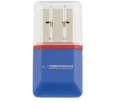 Esperanza EA134B / čítačka microSD kariet / USB 2.0