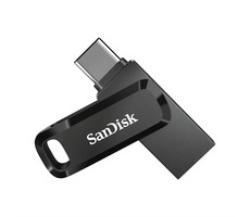 SanDisk Ultra Dual GO 256GB čierna / Flash Disk / USB-A + USB-C / čítanie až 150 MB/s