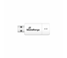 MediaRange MR971 8GB modro-biela / Flash Disk / USB-A 2.0 / čítanie: 12MBs / zápis: 4MBs