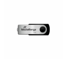 MediaRange MR912 64GB strieborná / Flash Disk / USB-A 2.0 / čítanie: 17MBs / zápis: 8MBs
