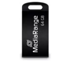 MediaRange MR923 64GB čierna / Flash Disk / USB-A 2.0 / čítanie: 15MBs / zápis: 5MBs