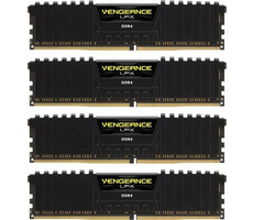 Corsair Vengeance LPX Black 64GB (4x16GB) 3200MHz / DDR4 / PC4-25600 / CL16-20-20-38 / 1.35V / XMP2.0 