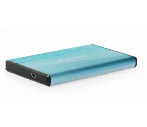 Gembird EE2-U3S-3-B modrá / externý box / 2.5" / hliníkový / USB 3.0