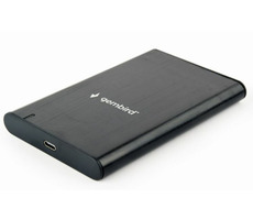 Gembird EE2-U3S-6 čierna / externý box / 2.5&quot; / hliníkový / USB 3.0