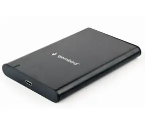 Gembird EE2-U3S-6 čierna / externý box / 2.5" / hliníkový / USB 3.0