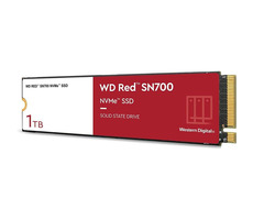 WD RED SN700 1TB / M.2 2280 / NVMe PCI-E 3.0 x4 / RW: 3430 &amp; 3000 MBps / MTTF: 1.75 / 5y