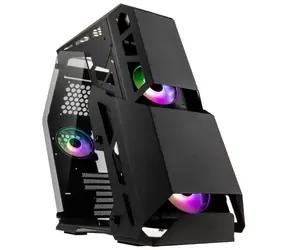 Kolinka Big Chungus Shredded ARGB čierna / ATX / 1xUSB 3.0 + 1xUSB 2.0 / 4x 120 mm / bez zdroja / priehľadná bočnica