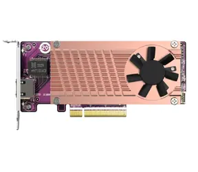 QNAP QM2-2P10G1TB / PCIe Gen3 rozširujúca karta s 2x NVMe SSD slotmi &amp; 1x 10GbE