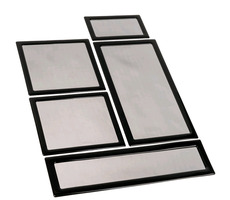 DEMCiflex sada magnetických prachových filtrov pre skriňu Lian Li TU150 Mini ITX čierna