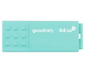 Goodram UME3 CARE USB 3.0 64GB zelená / Flash disk / USB-A 3.0 / čítanie: 60MBs / zápis: 20MBs