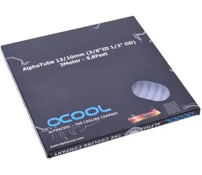 Alphacool AlphaTube HF 13/10 číra / PVC / 13/10 mm / 3 m