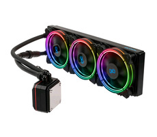 Alphacool Eisbaer Aurora LT360 CPU / 360mm radiátor / DRGB / možnosť rozšírenia o ďalší slot