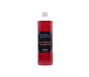 Alphacool Eiswasser Crystal Red premixovaný coolant 1000ml / chladiaca kvapalina