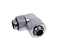 Alphacool Eiszapfen 13/10mm kompresné šróbenie otočné 90° G1/4 chróm