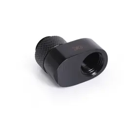 Alphacool Eiszapfen 16mm off set šróbenie otočné G1/4 OT na G1/4 IT čierna