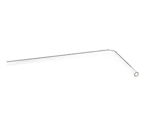 Alphacool HardTube 16/11mm 90° borosilikátové sklo 20/40 cm číra