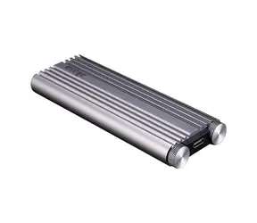 Akasa AK-ENU3M2-07 strieborná / externý rámček na M.2 NVMe SSD / USB-C 3.2