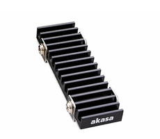 Akasa Gecko Pro / pasívny chladič pre M.2 SSD / hliník