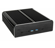 Akasa Newton S UCFF čierna / Mini ITX / so zdrojom / hliník / OEM / bez ventilátora