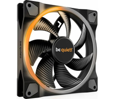 be quiet! Light Wings 140 čierna / 140mm / ARGB / Rifle Bearing / 23.3dB @ 1500RPM / 56CFM / 4-pin