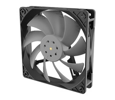 Akasa OTTO SC12 PWM 120mm čierna / ventilátor / 30.2dB @ 2000 RPM