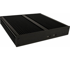 Akasa Plato NE Compact 1.4L čierna / Mini ITX / možnosť zavesenia na stenu / hliník / OEM / bez ventilátora